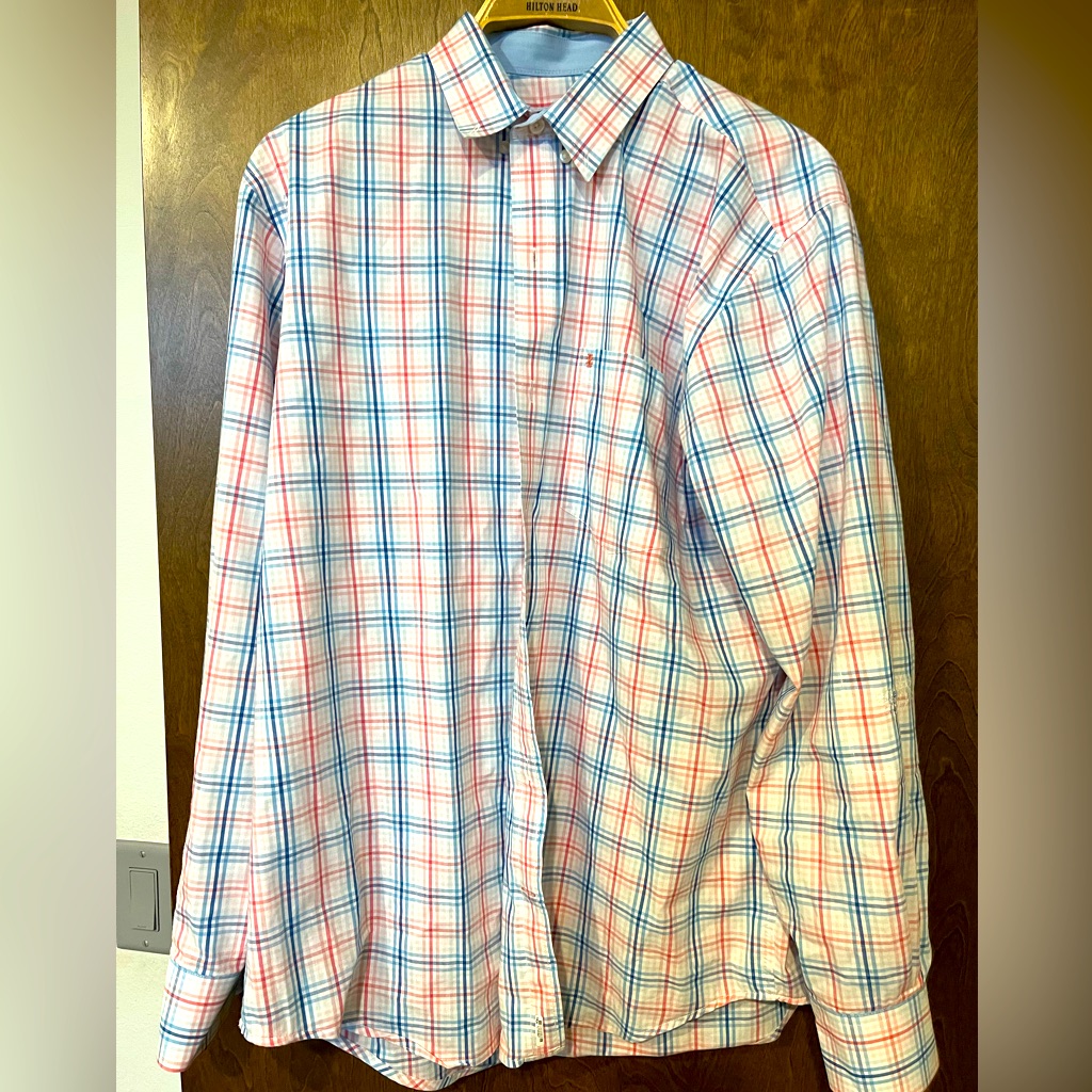 Izod Performance Button Down Male Shirt